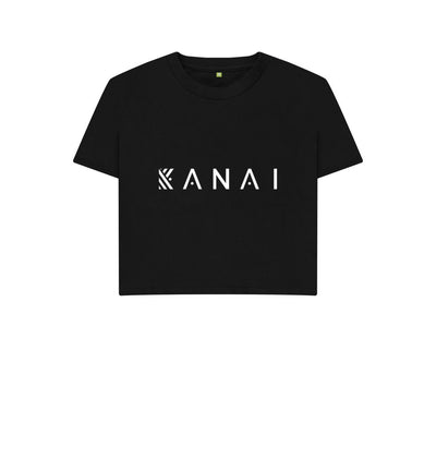 Black KANAI Relaxed BOX-TEE